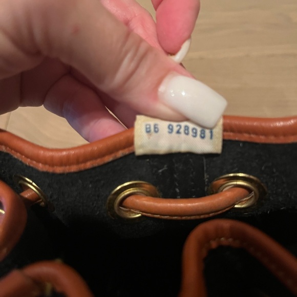 Dooney & Bourke Black and Brown Crossbody Bag with Leather Accents - Picture 6 of 13